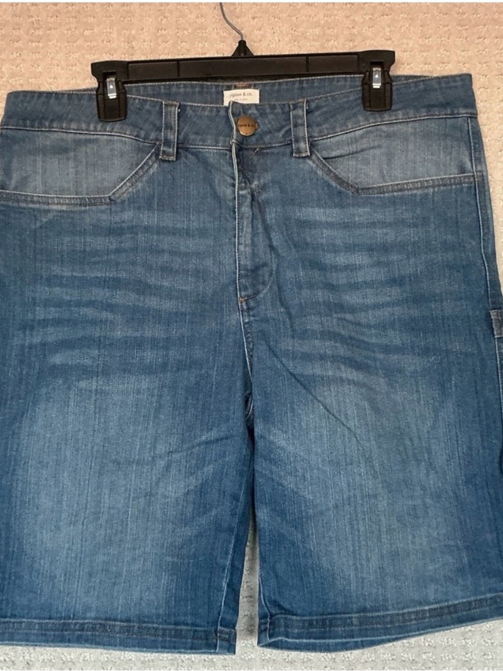 Ripton & Co Men's Denim Shorts NEW no Tag 36 Workwear Preppy Shop Jorts